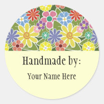 Fun Florals Bright  Sticker