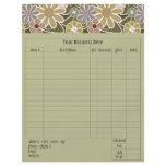 Fun Florals Order Form flyers