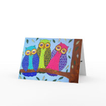 Fun Folk Art Mother's Day Card