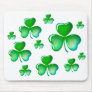 Fun, fun, fun.... cool shamrocks - mousepad