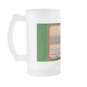 FUN! GERMAN PROVERB BEER MUG ~ HE WHO HAS A CHOICE