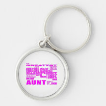 Fun Gifts for Aunts : Greatest Aunt Keychains