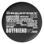 Fun Gifts for Boyfriends : Greatest Boyfriend Plate