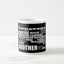 Fun Gifts for Brothers : Greatest Brother Mug