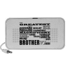 Fun Gifts for Brothers : Greatest Brother Mp3 Speakers