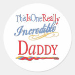 Fun Gifts For Dads Round Sticker