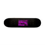 Fun Gifts for Daughters : Greatest Daughter Skateboard Deck