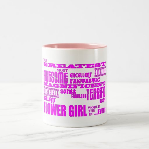 Fun Gifts for Flower Girls : Greatest Flower Girl Mug