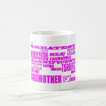 Fun Gifts for Godmothers : Greatest Godmother Coffee Mug