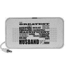 Fun Gifts for Husbands : Greatest Husband Mini Speaker