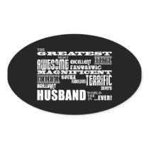 Fun Gifts for Husbands : Greatest Husband Stickers