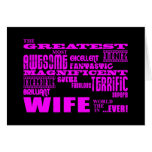 Fun Gifts for Wives : Greatest Wife Greeting Cards