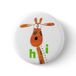 Fun Giraffe Badge buttons
