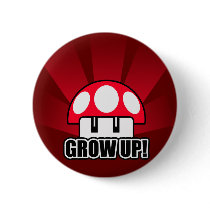 Fun Grow Up Red Mushroom Powerup