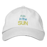 FUN in the SUN cap embroidered hats