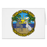 FUN IN THE SUN GREYHOUND STYLE CARDS