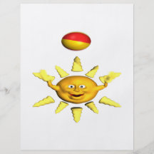 Fun In The Sun Personalized Flyer