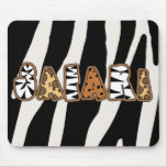 Fun Jungle Safari Theme Mousepad