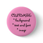 FUN! MAKE YOUR OWN PIN! buttons
