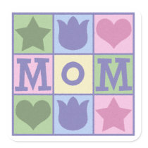 Fun Mum Quilt Squares Mother's Day