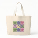 Fun Mum Quilt Squares Tote Bag