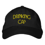 Fun Party DRINKING CAP embroidered hats