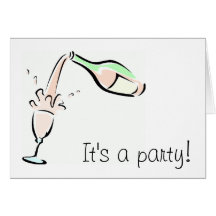 Fun Party Invitation Greeting Cards