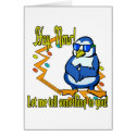 Fun Penguin Gift Series cards