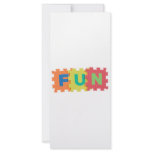 Fun rack cards