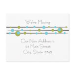 Fun Retro Dots Post Cards