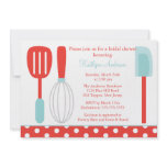 Fun Retro Kitchen Bridal Shower Invitation