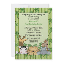 Fun Safari 1st Birthday
