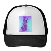 fun sea henna mehndi mesh hats