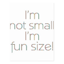 Fun Size Colour Post Cards