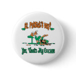 Fun St. Patrick's Day Gifts buttons