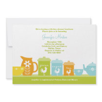 Fun Vintage Kitchen Invitations