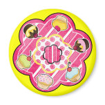 Fun & Whimsical Cupcakes Fridge Magnet