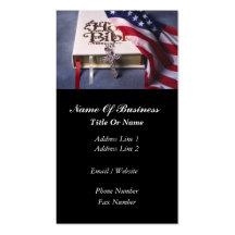 Funeral Director Business Card