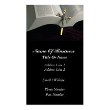 Funeral Director Business Card
