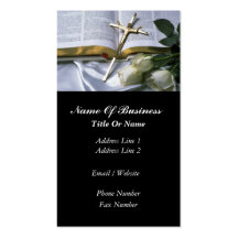 Funeral Director Business Card