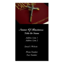 Funeral Director Business Card