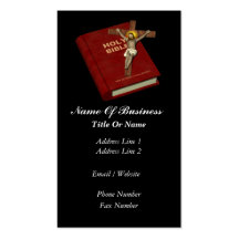 Funeral Director Business Card