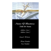 Funeral Director Business Card
