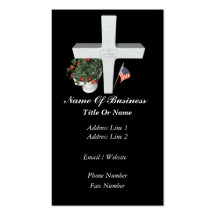 Funeral Director Business Card