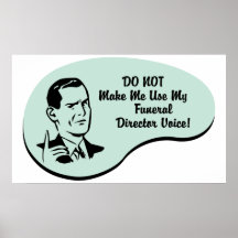 Funeral Director Voice Print