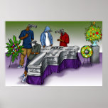 Funeral posters