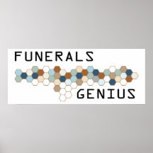 Funerals Genius Poster