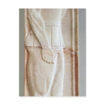 Funerary stela of the Hoplite Aristion Postcard