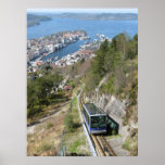 Funicular in Bergen Poster posters