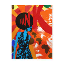Funkart Funk retro vintage poster style gifts